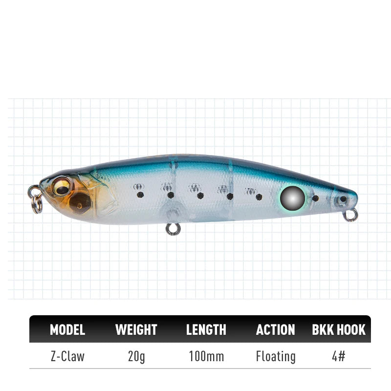 Stickbait Flottant Z-Claw