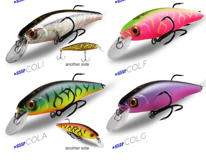 Lot de 3 jerkbaits