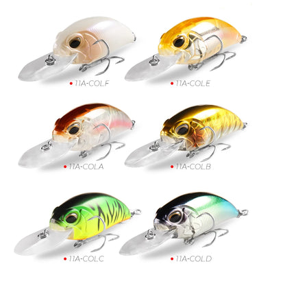 Lot de 3 crankbaits