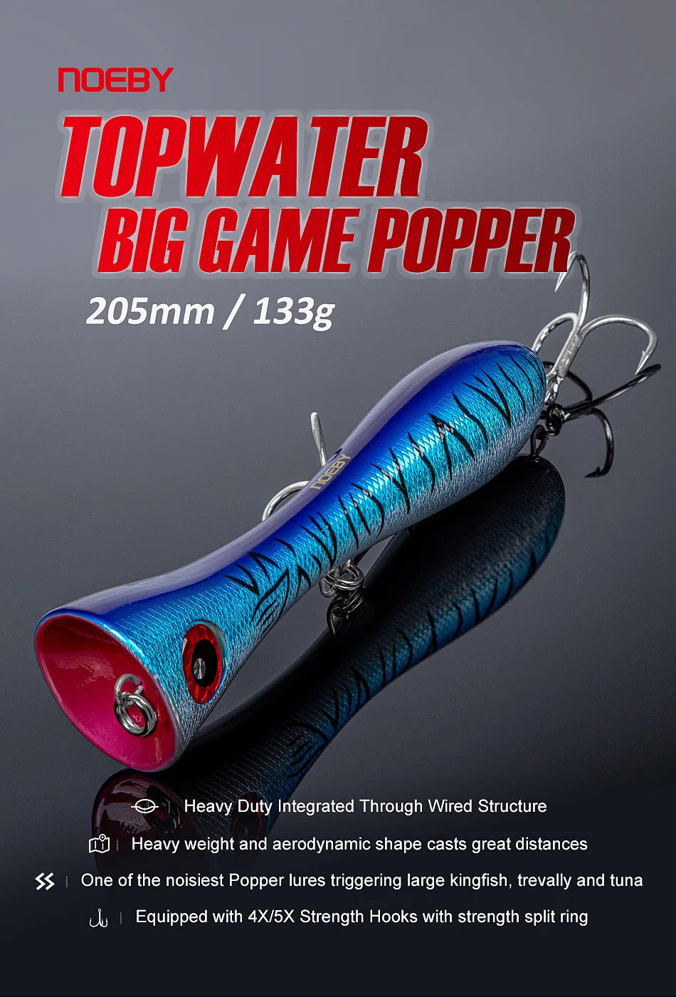 Popper Big Game 205mm