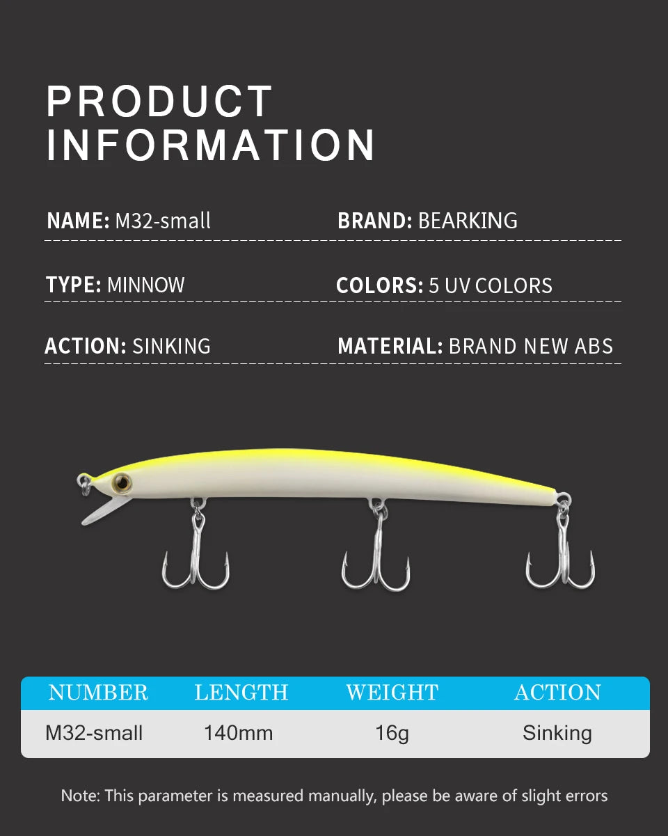 Jerkbait Coulant 140mm