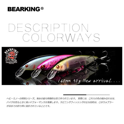 Jerkbait flottant 160mm