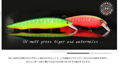 Jerkbait flottant 160mm