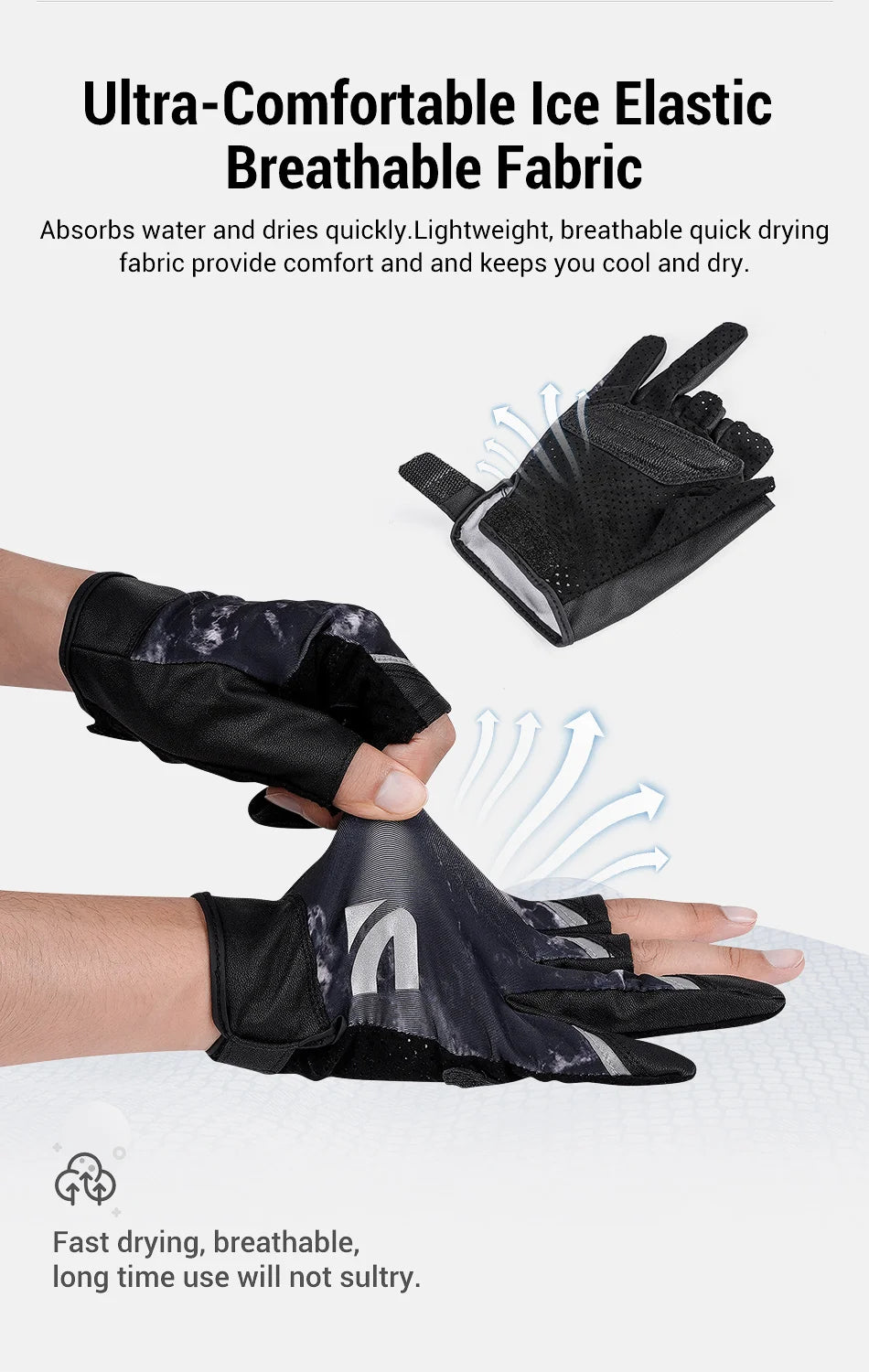 Gants techniques hybrides