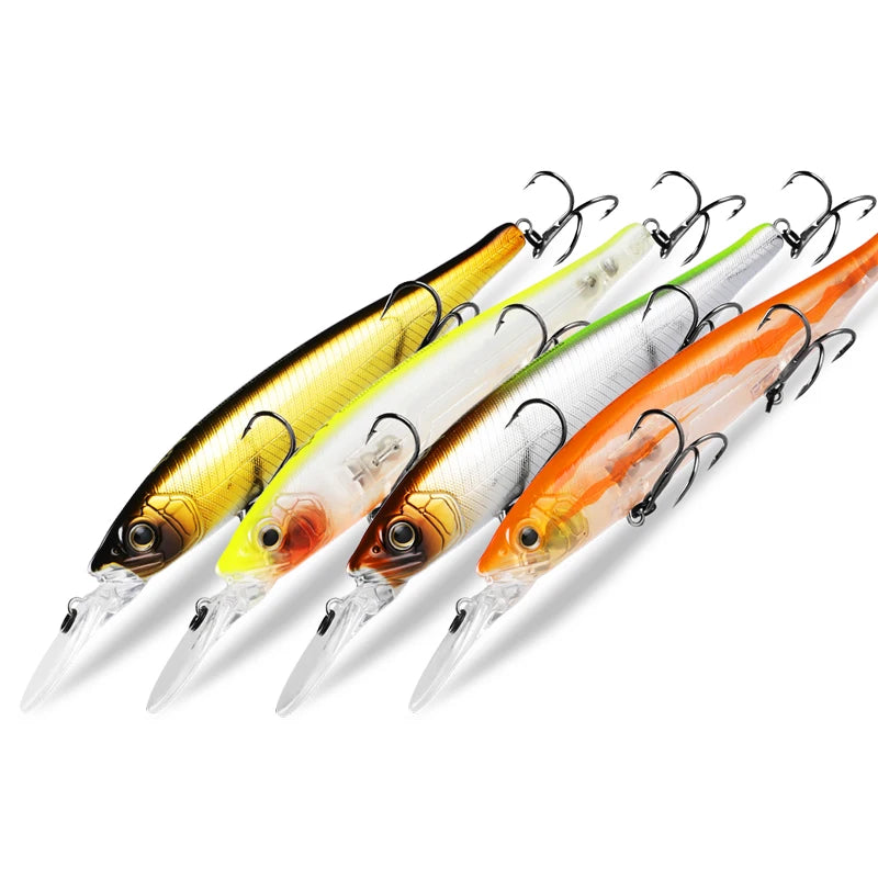 Lot de 4 jerkbaits