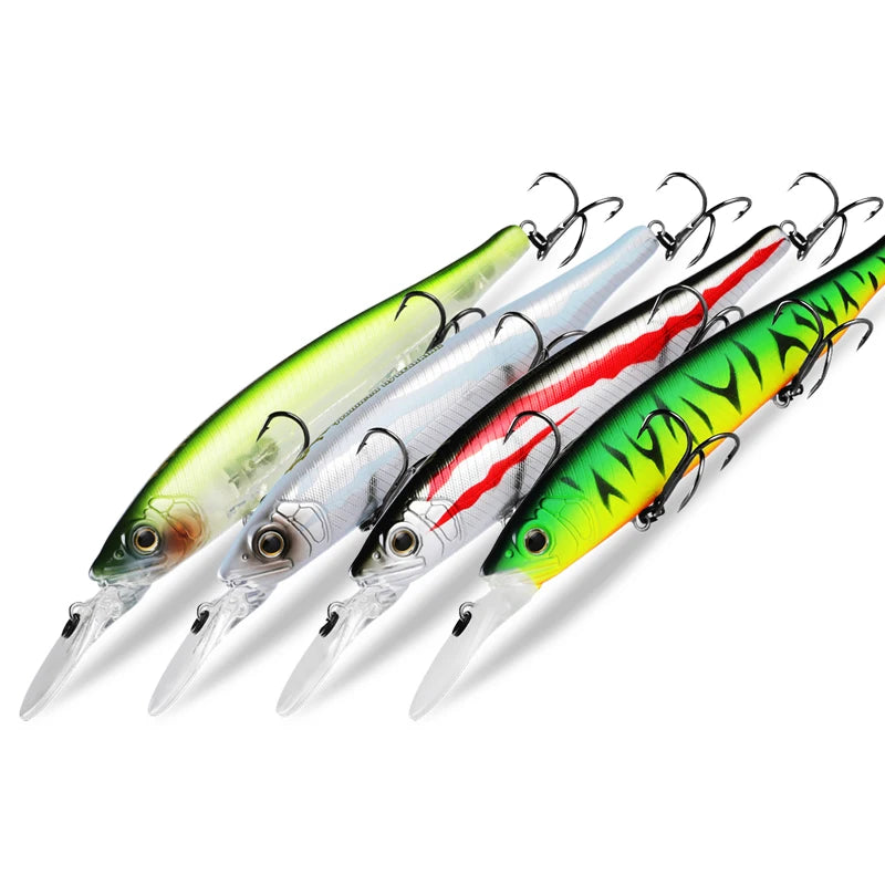 Lot de 4 jerkbaits