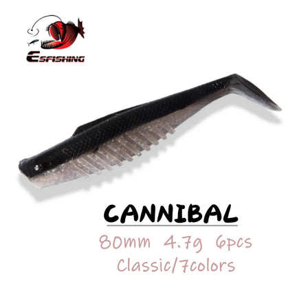 Cannibal Shad 80mm