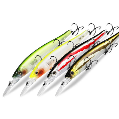 Lot de 4 jerkbaits