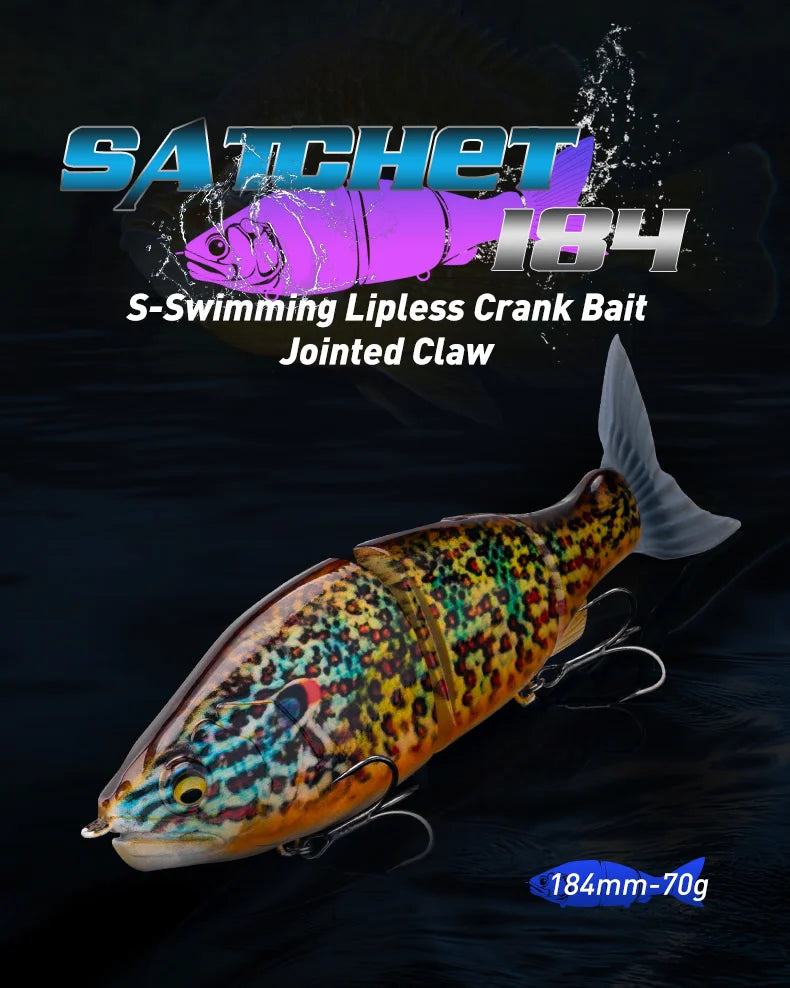 Crankbait articulé Satchet