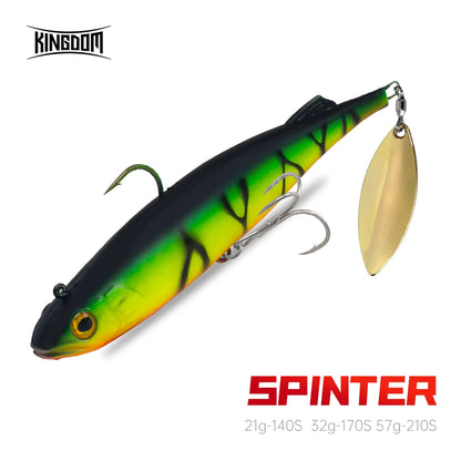 Spinter Shad à palette 140mm 205mm