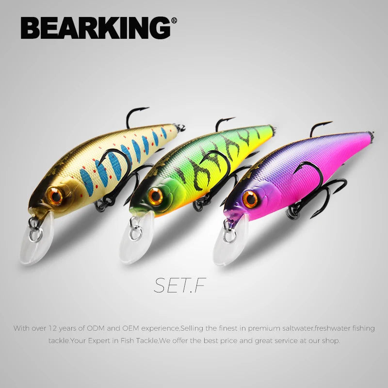 Lot de 3 jerkbaits