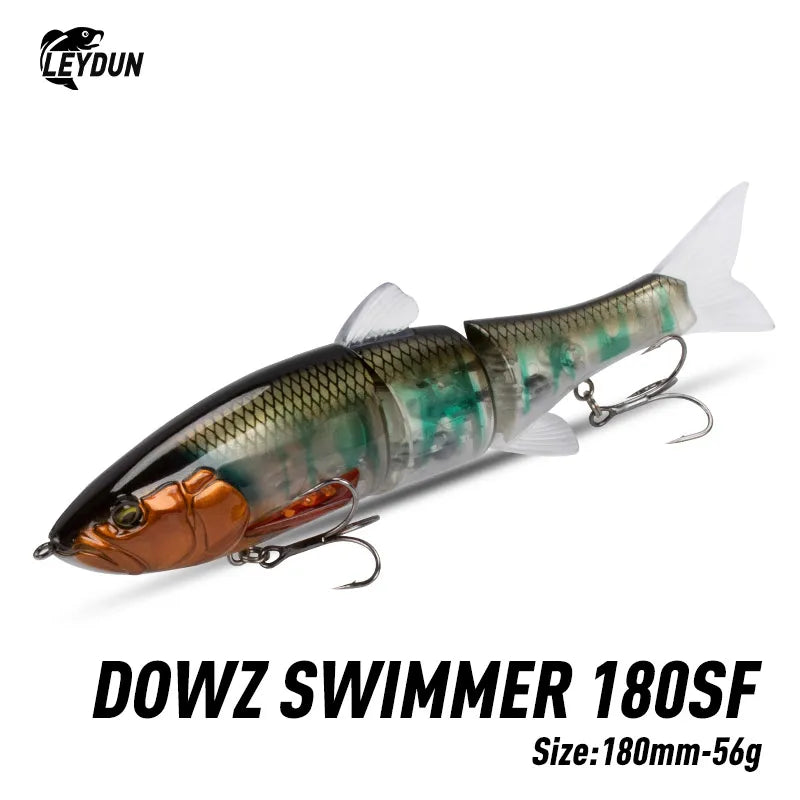 Jerkbait articulé Dowz Swimmer