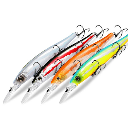 Lot de 4 jerkbaits