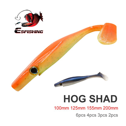 Hog Shad 100mm 125mm 150mm 200mm