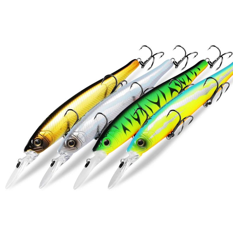 Lot de 4 jerkbaits