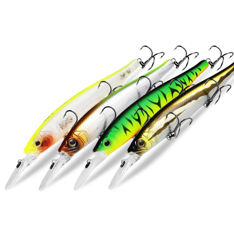 Lot de 4 jerkbaits