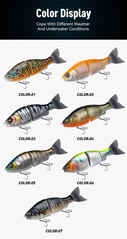 Crankbait articulé Satchet