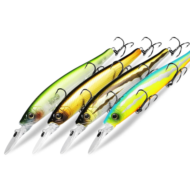 Lot de 4 jerkbaits