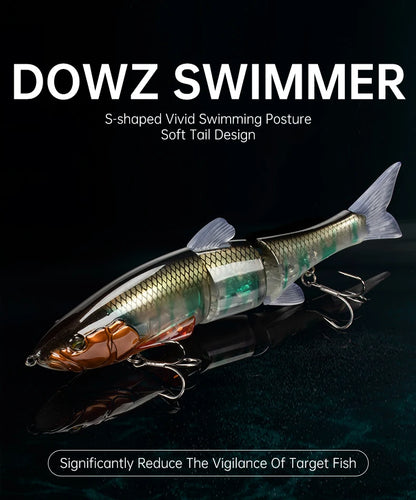 Jerkbait articulé Dowz Swimmer