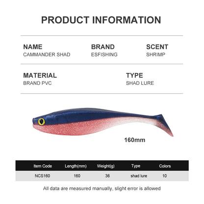 Commander Shad 160mm 36g