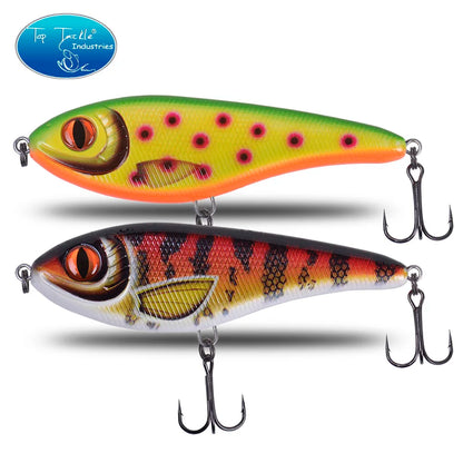 Lipless Jerkbait 68mm 78mm 90mm 105mm